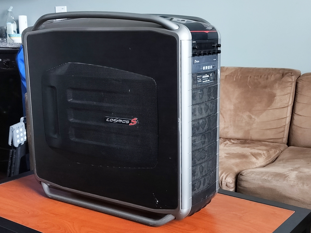 Final computer assembled, exterior shots of Cosmos S.